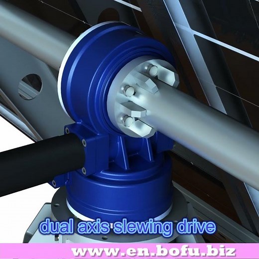Rooftop Dual Axis Solar Tracker