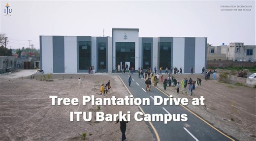 Tree Plantation Drive was earlier held at ITU’s Main Campus on Barki Road Lahore. Vice Chancellor Dr. Adnan Noor Mian, accompanied by members of faculty, university officials and students, visited the campus. He learned about the latest construction work and ongoing projects. He planted a sapling and offered prayers for timely completion and success of the Main Campus. #itu #TreePlantation #barkicampus #green | Information Technology University
