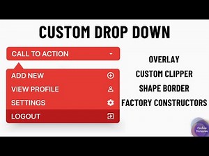 Custom DropDown | Flutter UI