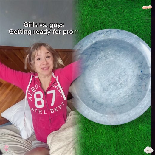 Girls vs. guys getting ready for prom