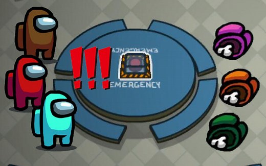 惊天BUG！好人开会时狼人还能杀人？ Among Us太空狼人杀沙雕群友爆笑联机集锦#7