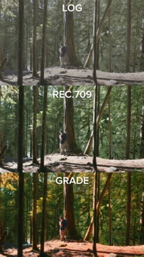 What makes outdoor color grading look so good