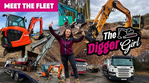 Meet the Fleet: Excavators, Dumpers, Trucks & Pick-Ups
