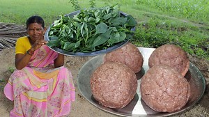 Today our village preapred for pannai keerai and ragi ball recipe my mom village style,Pannai keerai and ragi ball recipe good for health!!! #Villagecooking #Food #Cooking | Side Dish Recipes