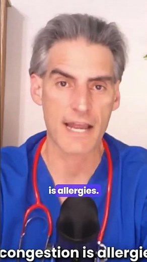 Most common Cause of Congestion Allergies