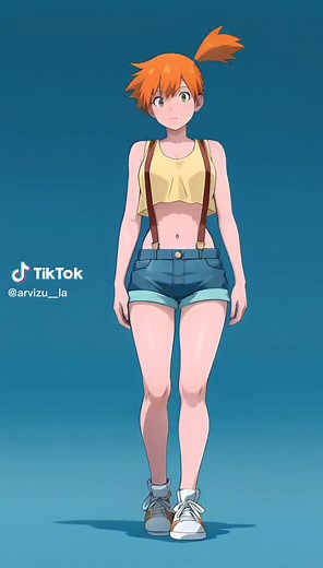 Stable Diffusion Pokémon Misty Anime AI Digital Art Video