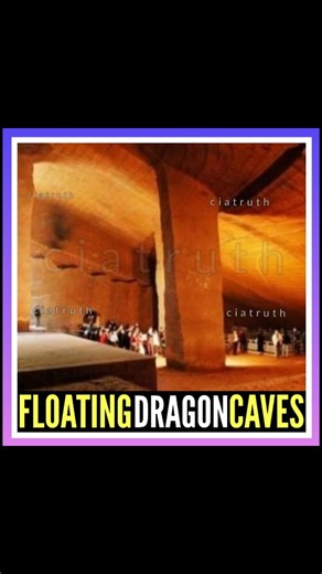 Forbidden truth on Instagram: "A discovery that challenges history: drained lakes in China. The Floating Dragon Caves were uncovered after water was pumped from a lake long thought to be bottomless. The man-made structures completely contradict historical records: the entrance to the underground complex dates back thousands of years, likely to the Qin Dynasty around 221 BC. There are 24 caves, each averaging over a thousand square meters, yet the technology used to excavate such massive spaces r