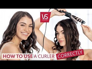 How To Curl Hair With A Curling Wand | VS Sassoon