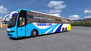 6.4K views · 177 reactions | Greenline vs Shyamoli Paribahan Volvo Bus Race | Kolkata to Siliguri Volvo Veera B11R Sleeper Bus Game Details :- https://youtu.be/4AlS8WJnvw8 | Xtreme Pro Gamers | Facebook