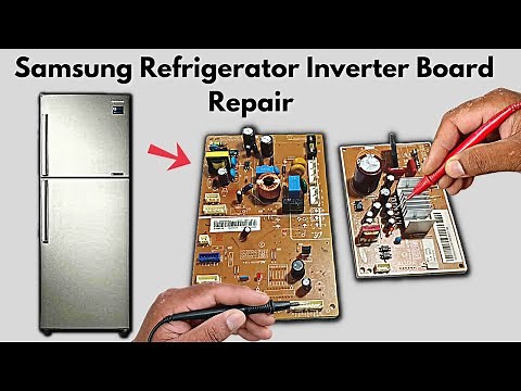 Samsung Refrigerator Inverter Control Board Faults Repair Tips