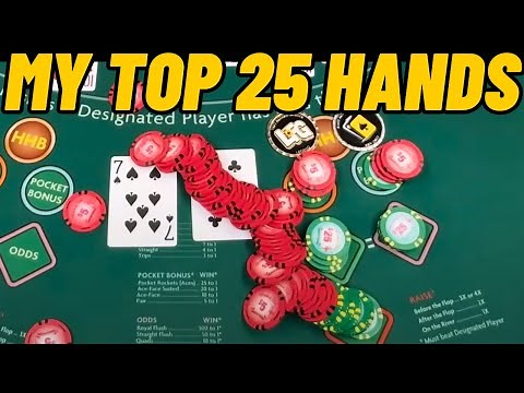 25 Most Significant Hands in Fast Action Casino History
