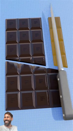 infinite chocolate trick explained 🤯 ( Animation 3d ) #animation #7x7