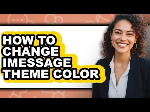 How to Change Imessage Theme Color (full Guide)