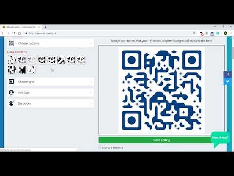 How To Make a Dynamic QR Code with Logo and Track Data! || Customized QR Code Generator