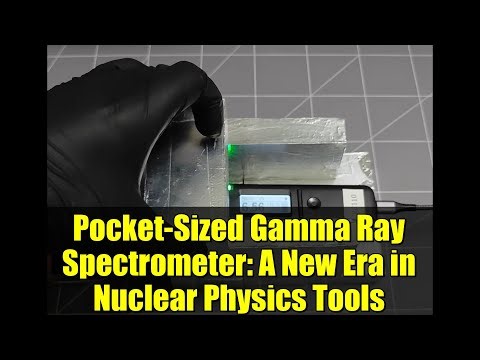 Pocket-Sized Gamma Ray Spectrometer: A New Era in Nuclear Physics Tools