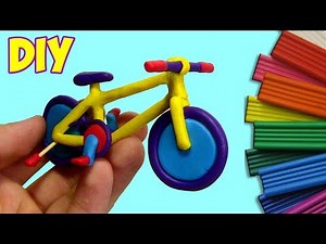 HOW TO MAKE A BICYCLE OUT OF CLAY | TUTORIAL