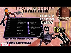 Roblox Doors👁️ Keyless Script 🔥 Works on Floor 2🔥,Esp,Notify Event Spawn😎,loot-Aura✨+More Features🤩