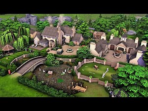 Huge English Family Estate | The Sims 4 Speed Build