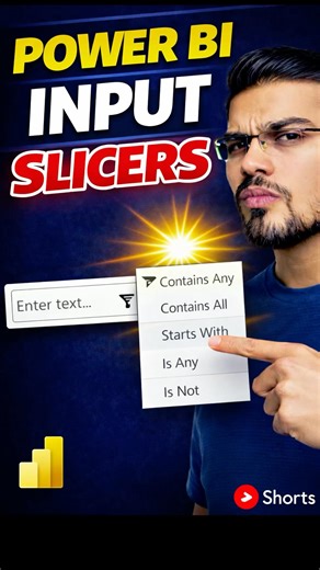 Power BI tricks - Input Slicers