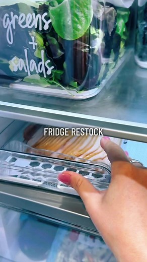 Organizing Produce and Restocking the Fridge