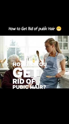 When she asked Grandma how to get rid of pubic hair… I was not ready for that answer 😂💀 Wisdom comes in wild forms, y’all — this one had me crying from laughter! #FunnyVideo #ComedyGold #ViralLaughs #UnexpectedAnswers #GrandmaKnowsBest | Terry Combs