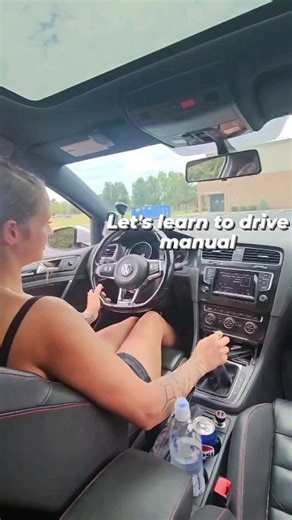 What's the Best car to learn on?? It got a little smoother as I practiced But legit 12 secs is too long on take off🤣🤣 I think I did pretty decent right ??@nismoz_rudy #drive #manual #learn #try #new #lesson #ladydriven #cargirl #gti #volkswagen #car | Desiree Wood