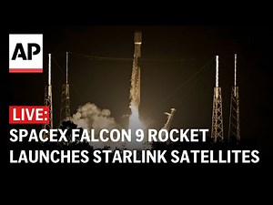 SpaceX launch LIVE: Falcon 9 rocket launches 21 Starlink V2 Mini satellites