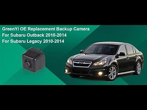 86267-AJ10B OE Backup Camera Replacement for Subaru Legacy Outback 2010-2014