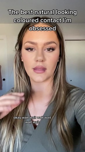 The Best Natural Coloured Contacts for Subtle Green Eyes