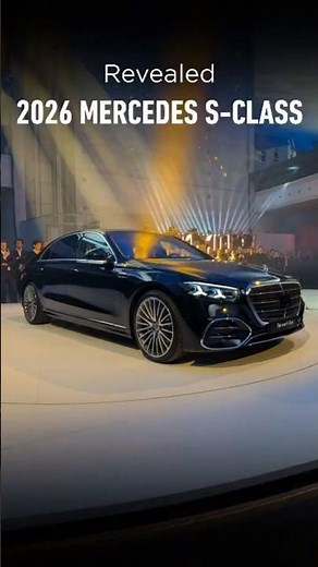2026 Mercedes S-Class is here #shorts