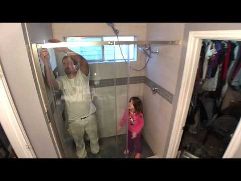 How to install Ove Venice shower door tutorial DIY