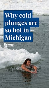 75K views · 520 reactions | Swimming in the Great Lakes isn't just a summer activity for these Michiganders. From Detroit to Hancock, hardy souls are beating the winter blahs by swimming in lakes and rivers. Here's why this pandemic pastime — and Finnish tradition — has found staying power in Michigan. Read more at the link in our bio. #Michigan #winter #wintersports #coldplunge #outdoorlife #greatlakes #hollandmichigan | Bridge Michigan | Facebook