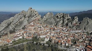 Pietrapertosa by Drone: Views of Medieval Village in Basilicata, Italy