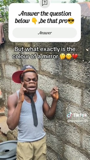 "What color is a mirror really? The answer will surprise you!"#MirrorColor #hackrush