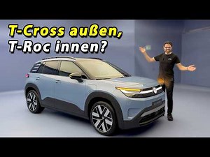 VW ID Cross Premiere - wie gut ist der elektrische T-Cross Nachfolger?