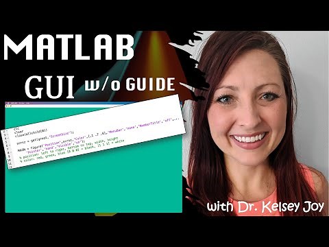 Intro to MATLAB GUI w/o GUIDE (creating first figure and how to troubleshoot new functions)