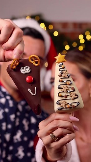 Weihnachtscheesecake Sticks - Bestes Rezept für leckere Cheesecake Sticks am Stiel