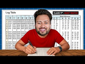 Find values of Log and Antilog in 60 Seconds | Class 11 | Maharashtra Board