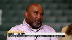 120K views · 3.3K reactions | At just 11 years old, reporter Dish With Pepper is making her mark on the sports world — telling the stories of WNBA players and hoping to inspire other girls like her: “It empowers me to believe in myself, and to believe in my dreams.” https://cbsn.ws/3DrG3wp | CBS Mornings | Facebook
