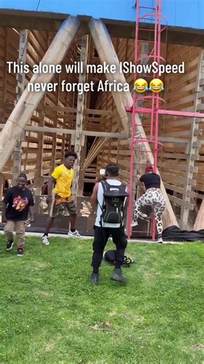 Africa really said ‘you’ll remember me to ishowspeed😂😂 #ishowspeedclipz #africatour #fyn #viral #followformore
