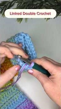 Linked Double Crochet Joined Rounds