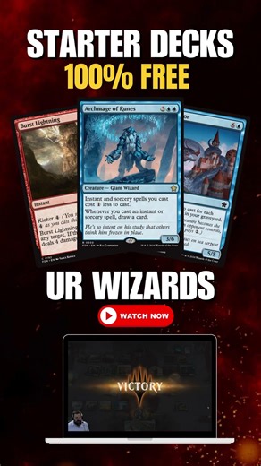 Izzet Wizards Starter Deck Guide | MTG Arena Free Aggro Deck Gameplay & Decktech