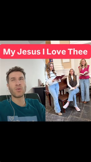 Sebastian Morosan | #duet with @thegibsongirlsmusic #hymn #addedsomebass #basssinger #gospelmusic My Jesus I Love Thee | Instagram