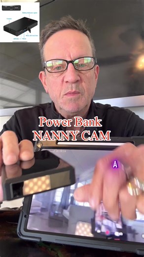 Portable Power Bank with HD 1080P Camera 10000mAh Capacity WiFi Connectivity Detection Alarm APP Control for Indoor Outdoor Use USB Port. #tiktokshop #ai #kids #camera #security @❌JENNA❌ @❌Saltlabs❌ @DigiNow Shop