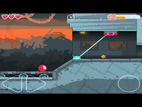 Red Ball 4 : Box Factory - Level 35 - Walkthrough {Gameplay / HD}