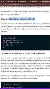 🟢 Classes in Kotlin: First Class and Parameters - 06 - P2