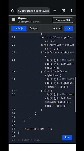Stone Game V Solution in JavaScript | DP + Prefix Sum Approach | LeetCode Explained