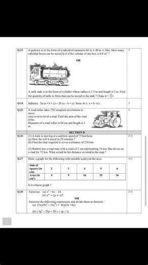 Math Sample Question Paper 2024-25 | Kolkata Region | Class VIII | CBSE @Alka's Math World