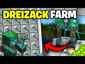 Minecraft Trident Farm Building Tutorial - Building a Trident Farm in Minecraft 26.1