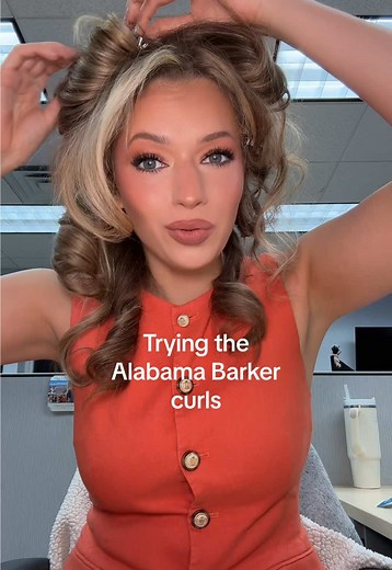 Trying Alabama Barker Curls Before Morning News